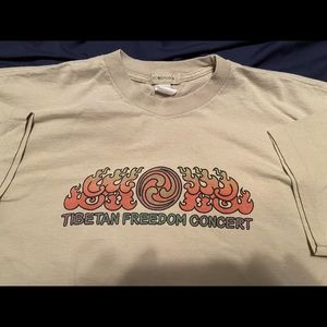Vintage Concert T Shirt XL Tibetan Freedom Festival 1997 Randall’s Island NYC